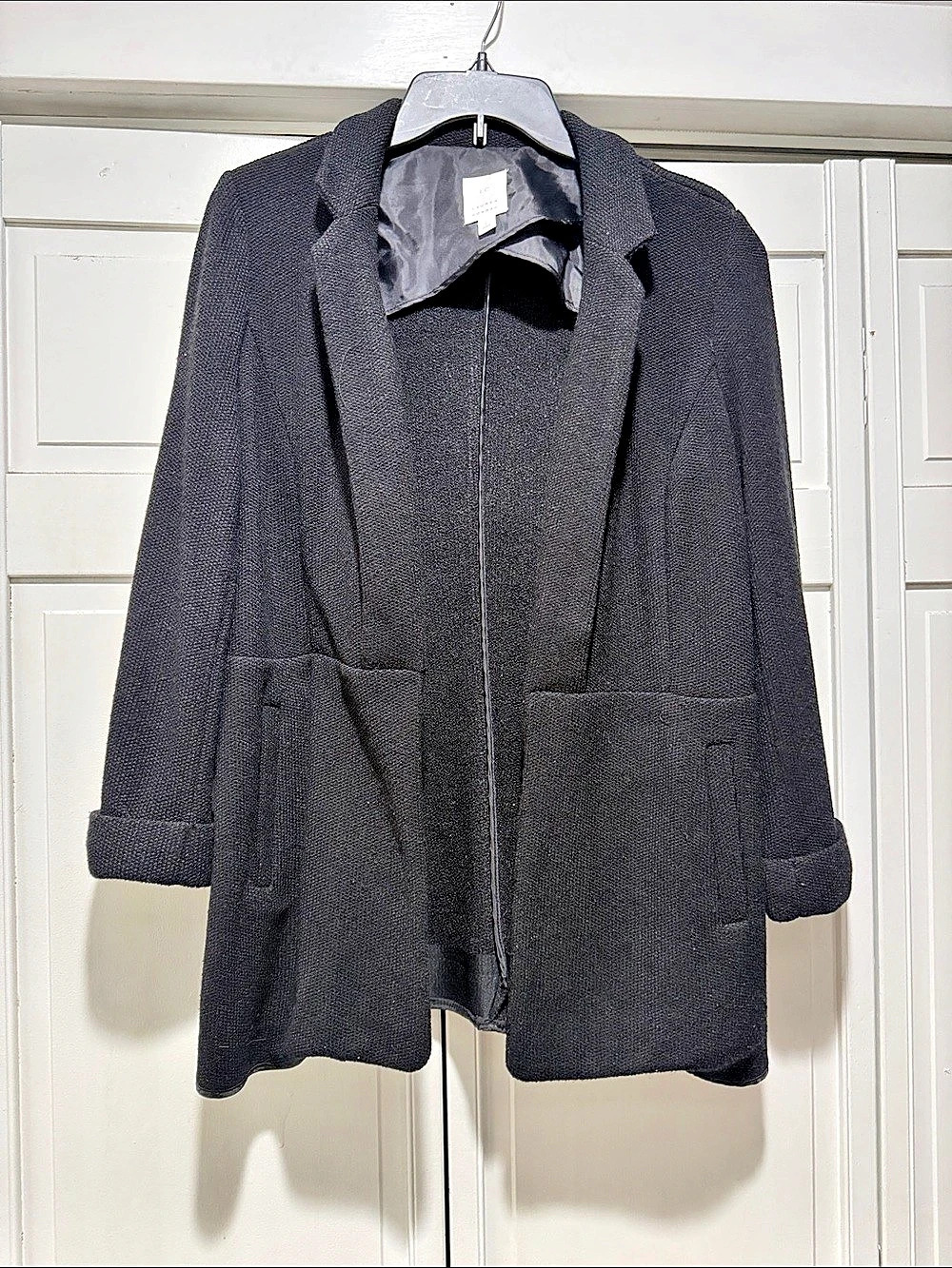 Lauren Conrad Black Open Front Blazer